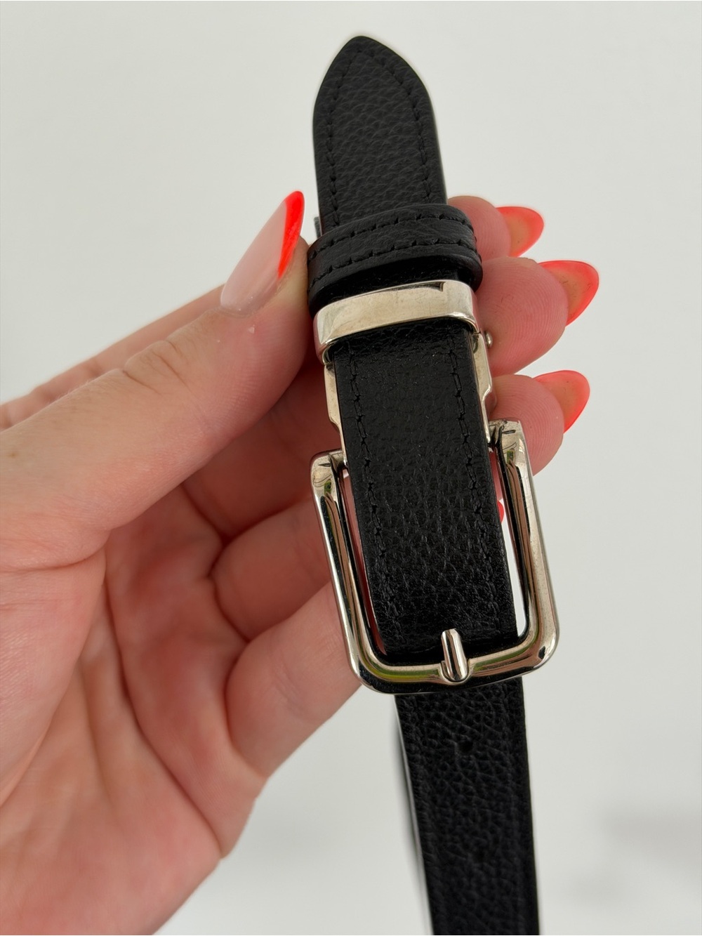 Chanel Grained Calfskin Quilted Black Uniform Waist Belt Bag Fanny Pack - Picture 16 of 17